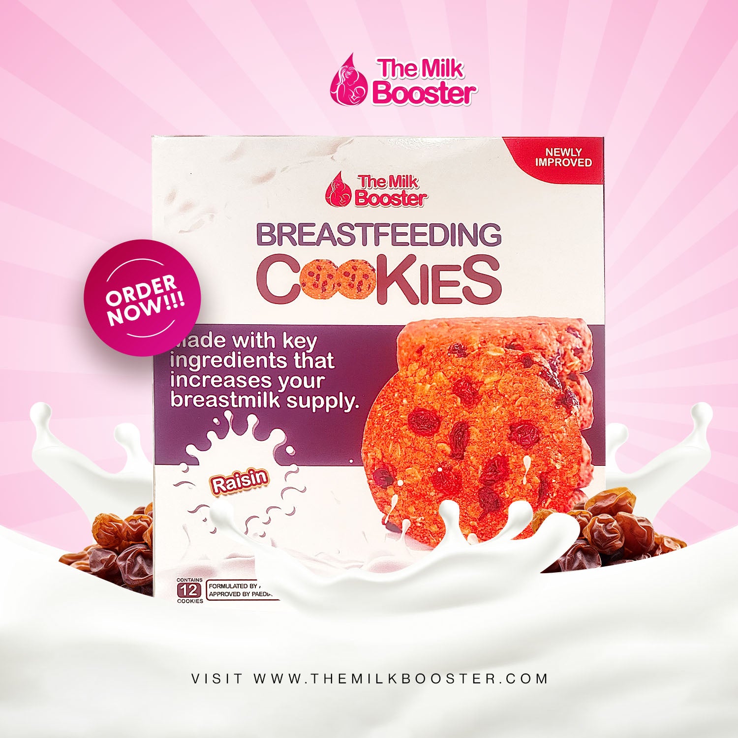 Breastfeeding Cookies - Raisin 600g