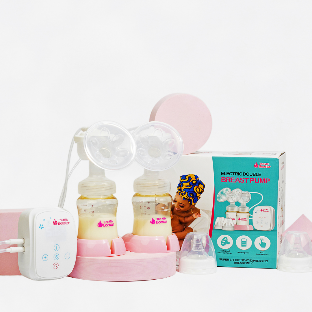 The Double Electric Breast Pump (Gold)